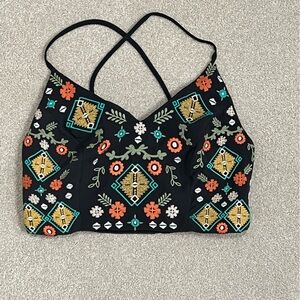Boho Crop Top